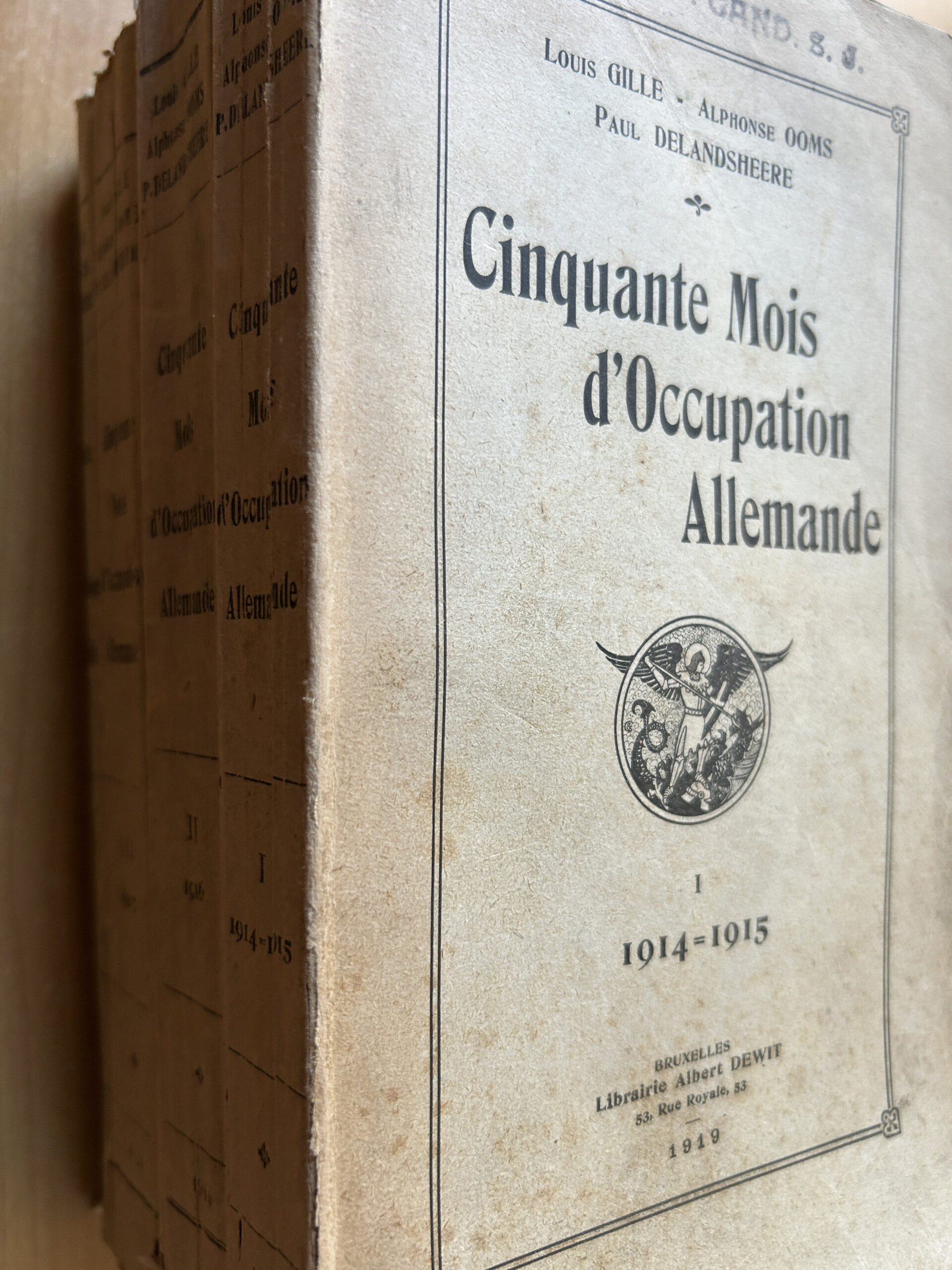 Cinquante mois d’occupation allemande