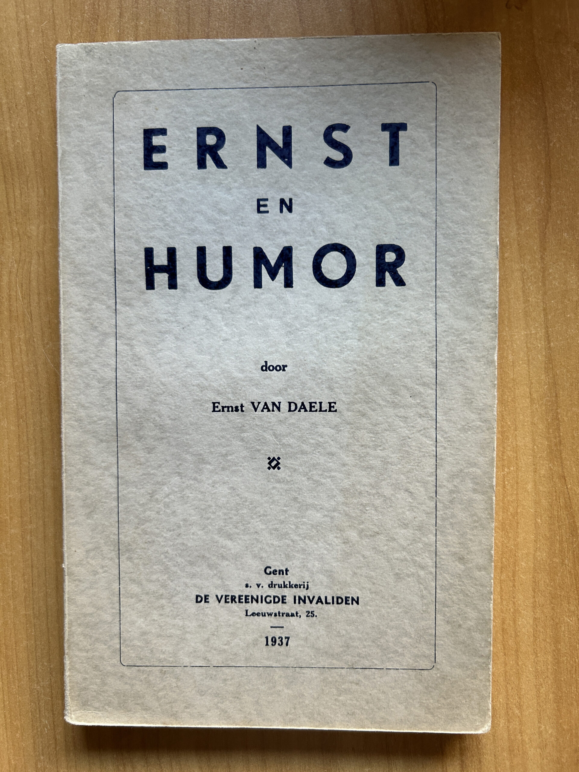 Ernst en Humor