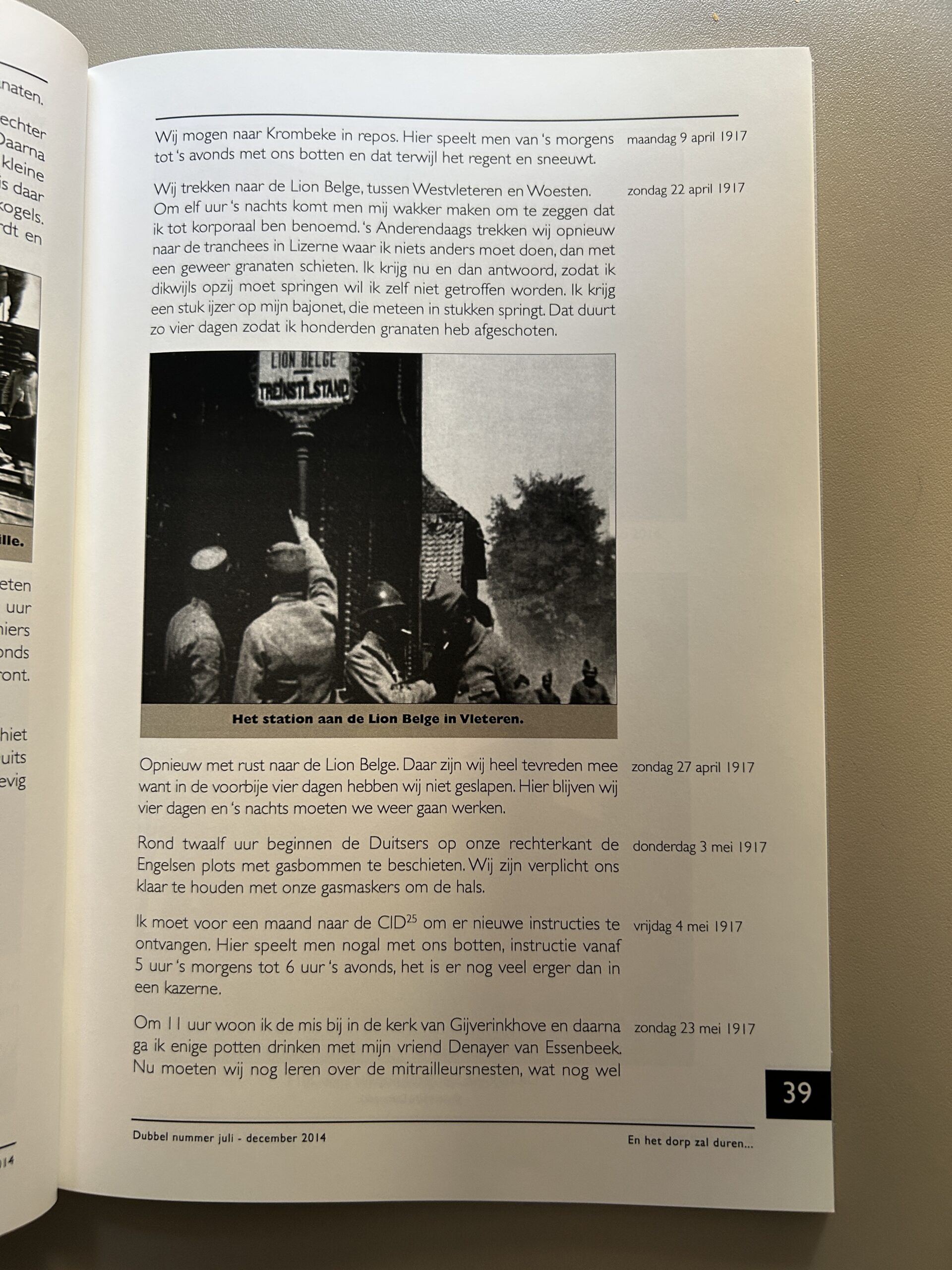 En het dorp zal duren... oorlogsdagboek - Afbeelding 3