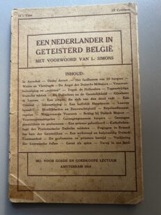 Een Nederlander in geteisterd België