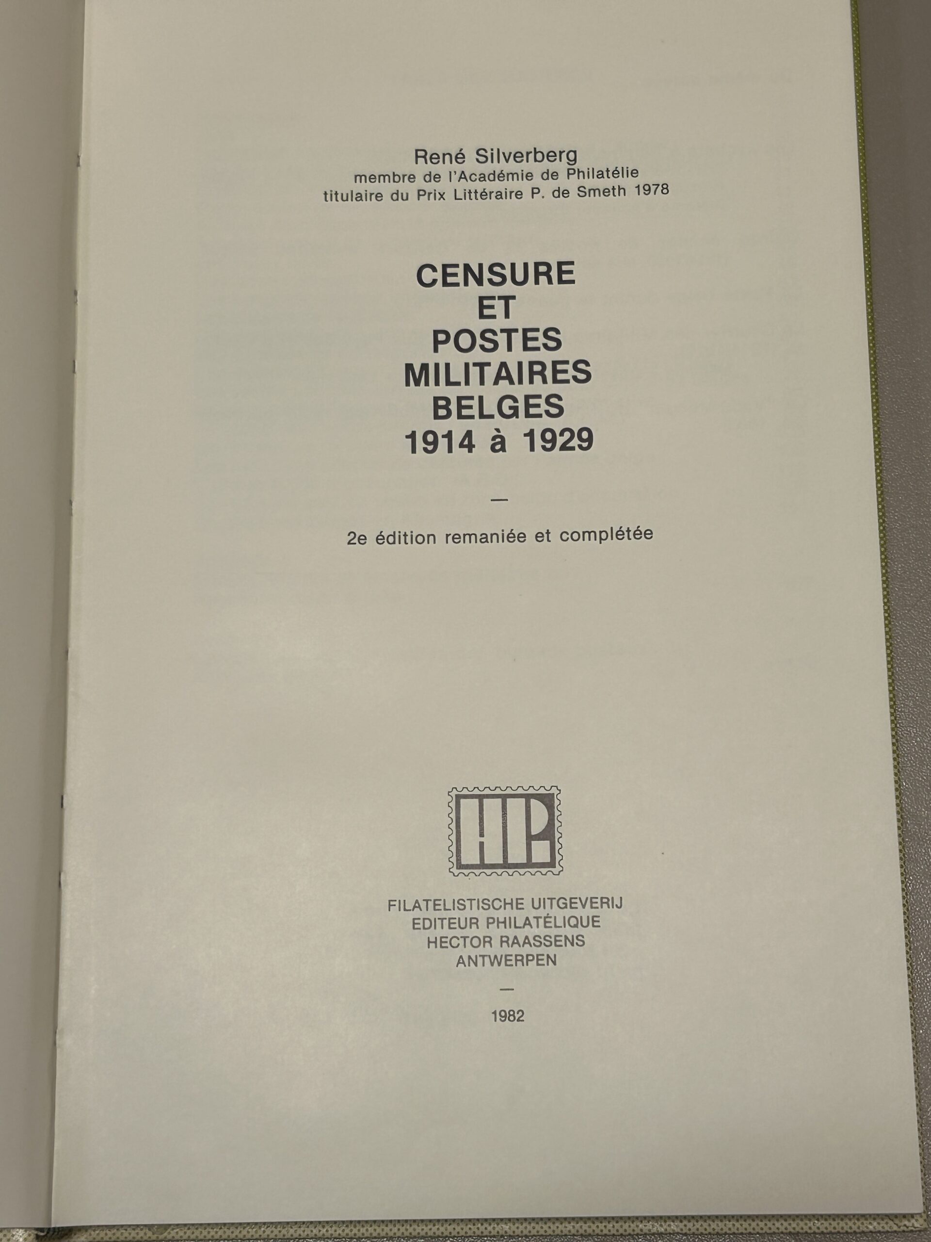 Censure et postes militaires belges 1914 à 1929 - Afbeelding 2