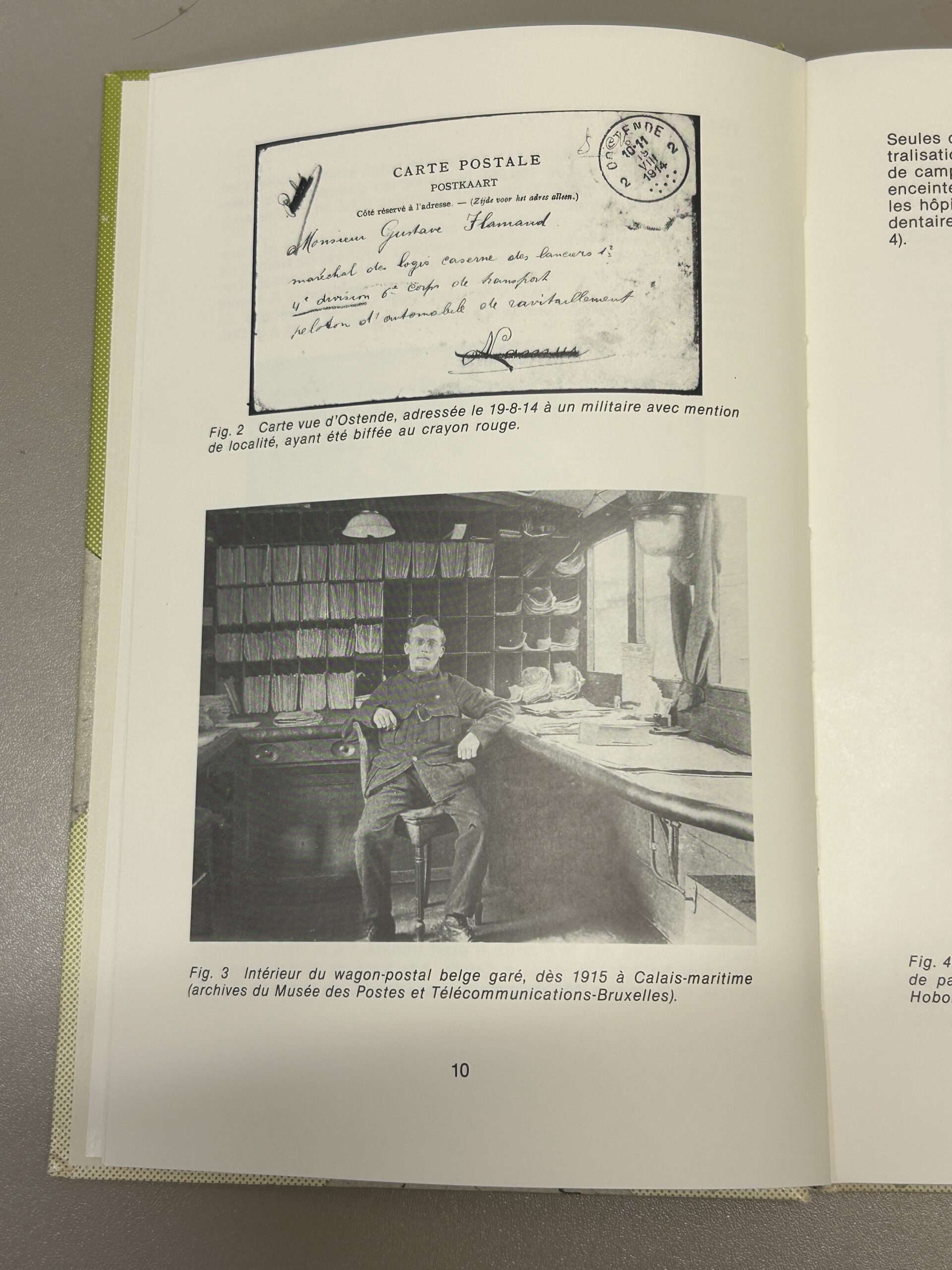 Censure et postes militaires belges 1914 à 1929 - Afbeelding 3