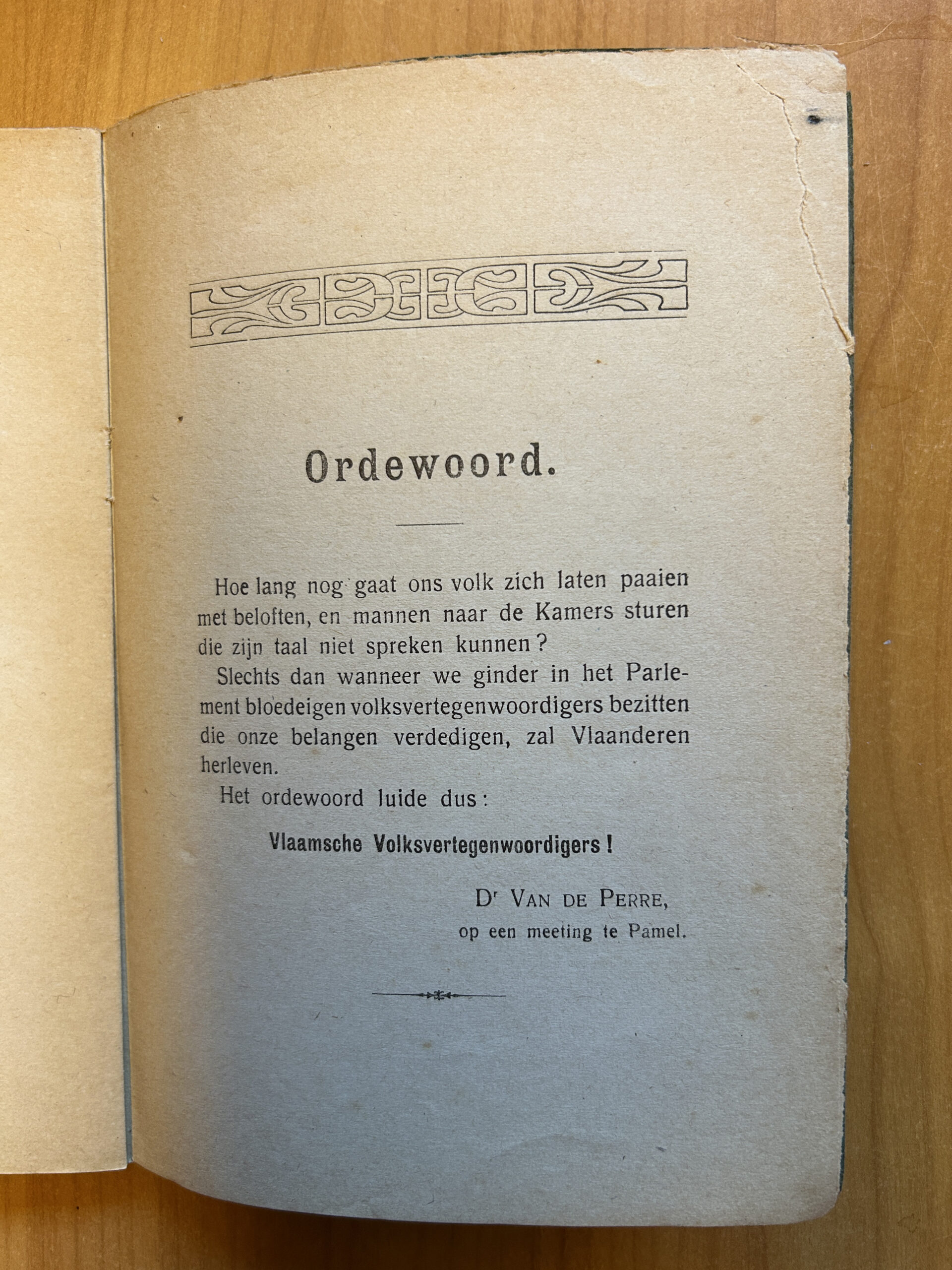 De Vlaamsche Interpellatie – 14-15-21-22 mei 1919 - Afbeelding 3