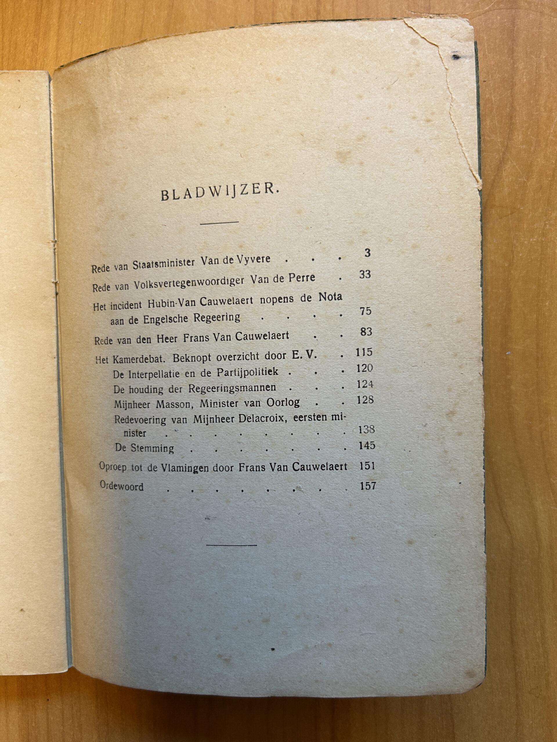 De Vlaamsche Interpellatie – 14-15-21-22 mei 1919 - Afbeelding 2